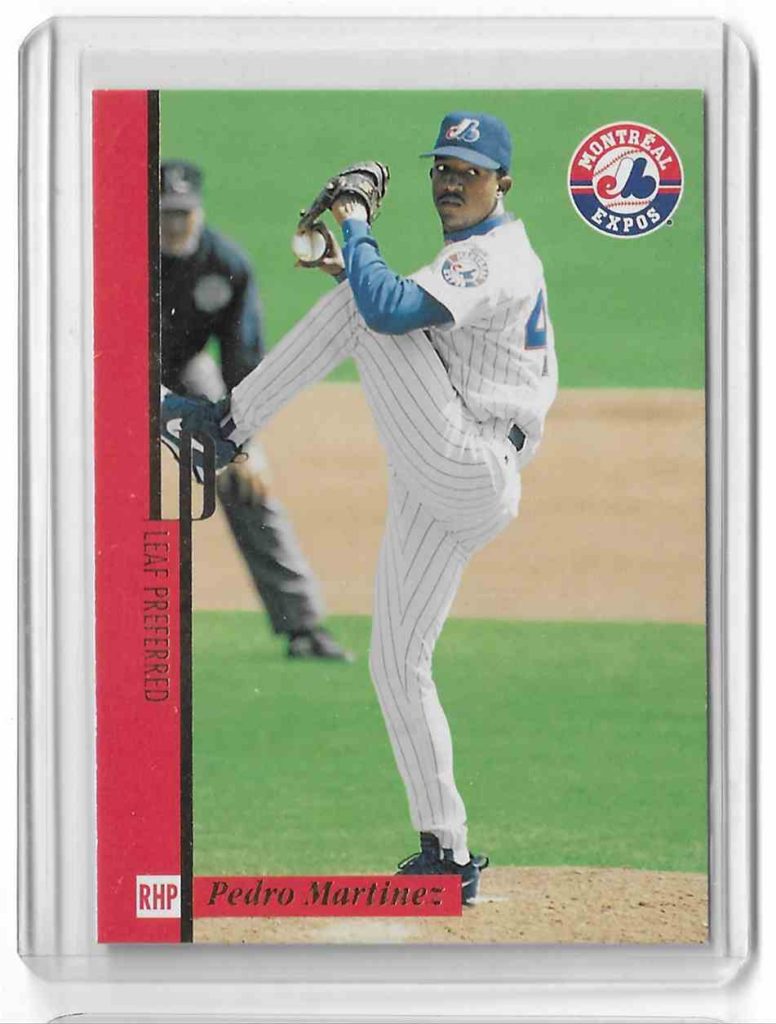 1996 Leaf Preferred 53 Pedro Martinez Press Proof